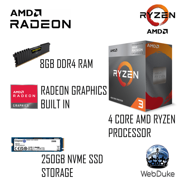 AMD No Frills Budget PC - Office or Light Gaming