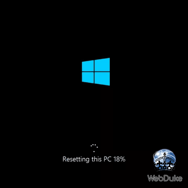 Windows Reset/Reinstall