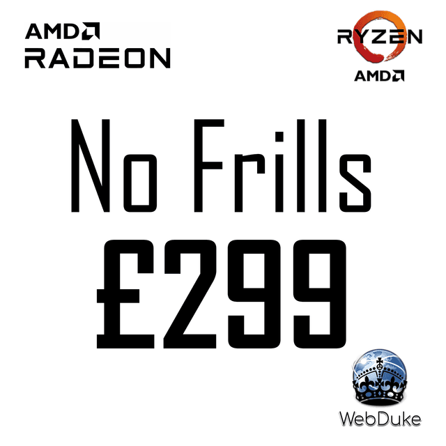 AMD No Frills Budget PC - Office or Light Gaming